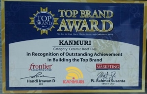 Kanmuri Top Brand Award 2015