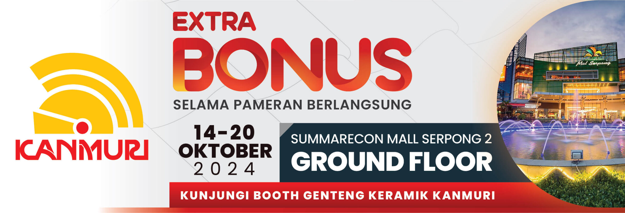 Pameran Kanmuri di Summarecon Mall Serpong 2